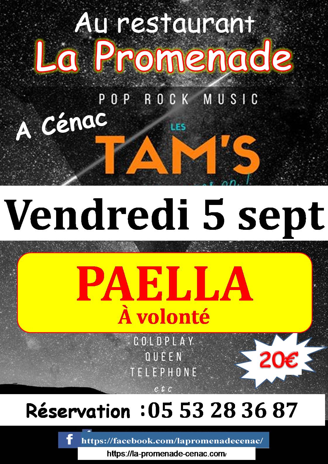 Paella à volonté